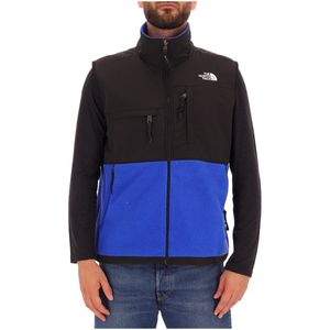 Denali Retro Sleeveless Jacket in Double Smooth Fabric and Teddy