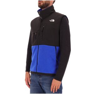 Denali Retro Sleeveless Jacket in Double Smooth Fabric and Teddy