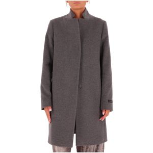 Cappotto grigio Duca in misto lana e cashmere