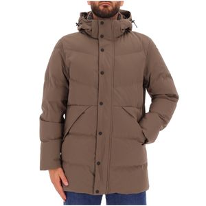 Long jacket with side pockets