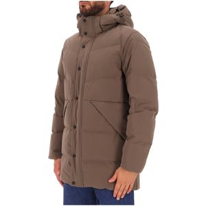 Long jacket with side pockets
