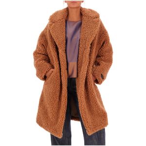 Cappotto Dolce effetto teddy oversize