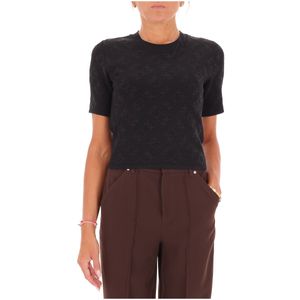 Stabilizer shirt with tone-on-tone birds logo all over