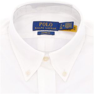 Camicia bianca in popeline stretch Custom-Fit