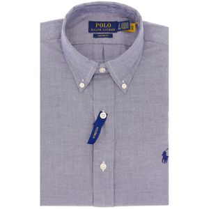 Camicia Oxford stretch Custom-Fit con pony