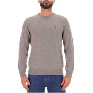 Fawn Grey Heat Wool Pony Crewneck Sweater