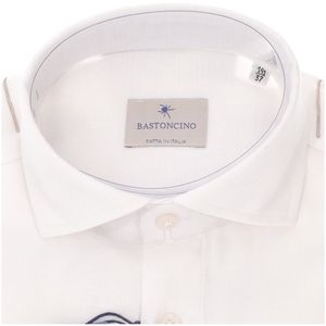 Simo M / L white cotton shirt