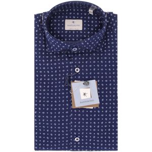 Simo M/L blue cotton shirt