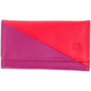 Portachiavi bicolore Tahiti in pelle