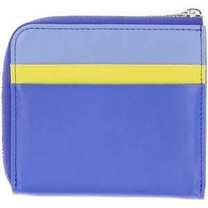Portafoglio Lombok in pelle blu