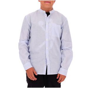 Boy's shirt in linen and cotton blend