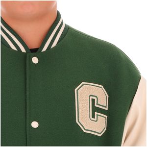 Green college style sweatshirt for kids