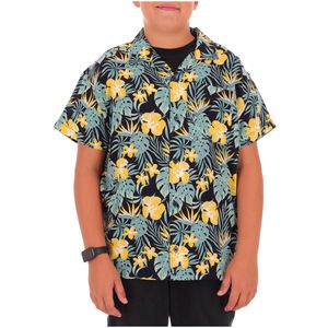 Children's Viscose Floral Print Shirt