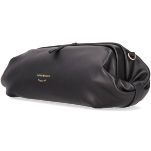 Smooth leather shoulder bag