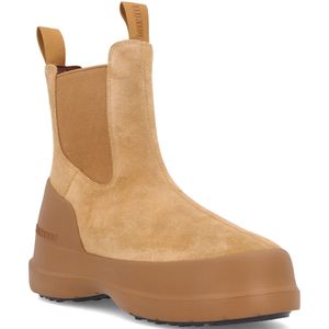 Luna Chelsea Suede Boot Beige