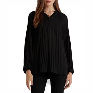 Pleated Georgette Blouse