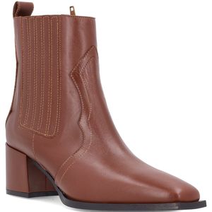 Stivaletto stile Texano in pelle