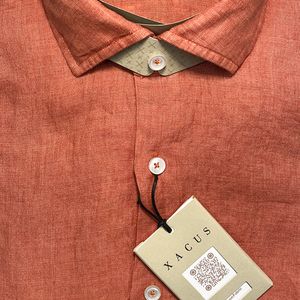 Camicia in lino Washed Tailor Fit