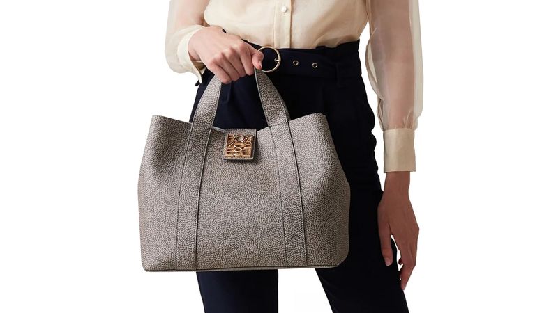 Borbonese Nueve Shopper Medium Bag on Arteni