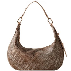 Oyster Medium Hobo Shoulder Bag