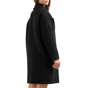Cappotto over in panno a portafoglio