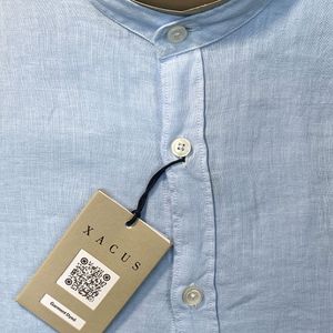 Camicia Tailor Fit Garment Dyed