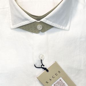 Camicia Tailor fit in lino melange