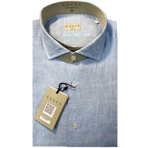 Camicia Tailor fit in lino melange