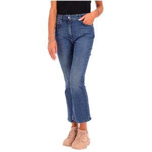 Jeans flare cropped Fcrop