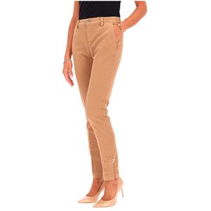 Pantalone con graffetta in strass