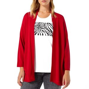 Cardigan in crepe di viscosa Menta