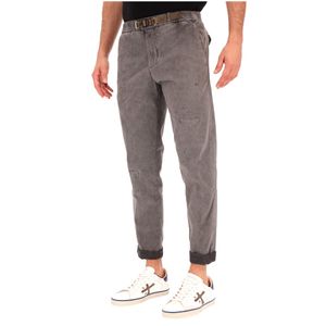 Pantalone Greg grigio con abrasioni