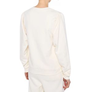 Cotton sweatshirt with wide sleeves
