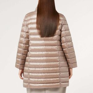 Elenice anti-drop canvas down jacket