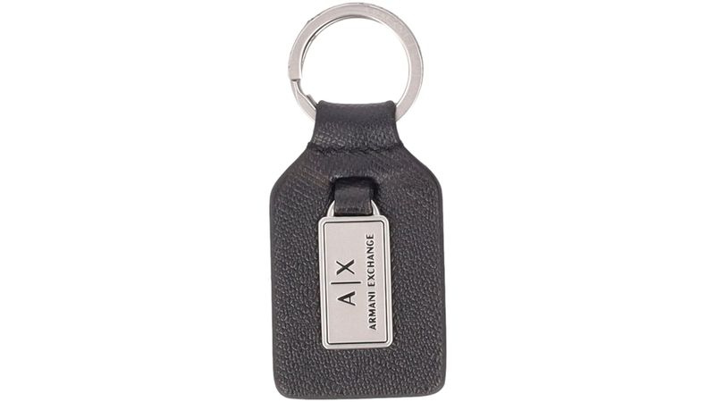 Armani Exchange Taccuino in pelle con portachiavi su Arteni