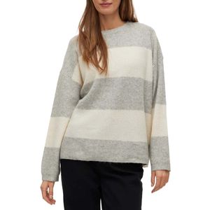 Knitted striped sweater