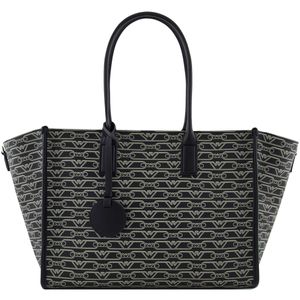 Shopper media stampa monogram all over