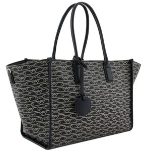 Shopper media stampa monogram all over