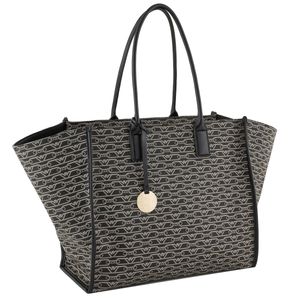 Maxi Shopper con logo monogram