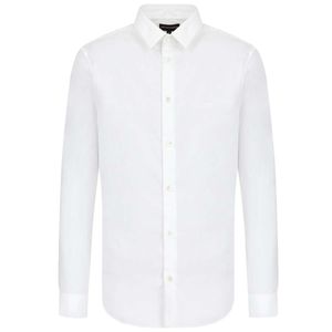 Solid color shirt in stretch nylon blend