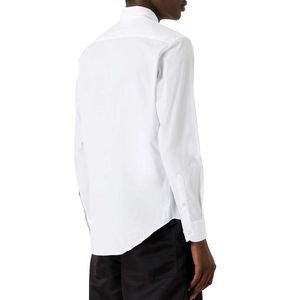 Solid color shirt in stretch nylon blend