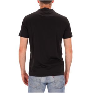 T-shirt in lyocell and cotton blend