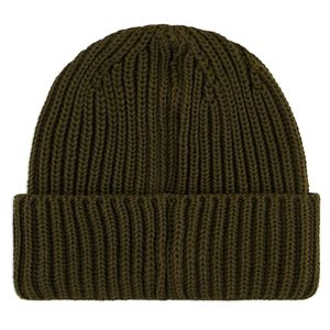 English rib wool cap