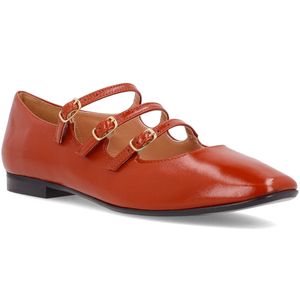 Ballerine Harrods in cuoio