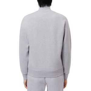 Cotton sweatshirt with zip