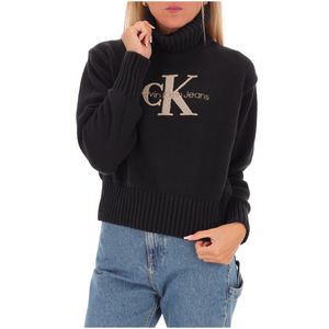 Turtleneck with contrasting Monogram logo