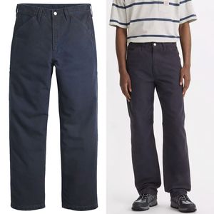 Pantalone 568 cargo blu Carpenter