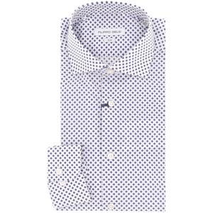 Slim shirt with all-over pattern