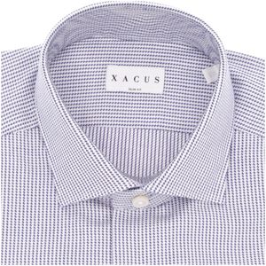 Slim fit houndstooth shirt