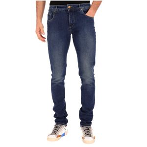 Jeans Best Five blu in fibra di Lyocell